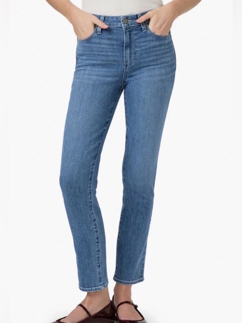 Paige High Rise Ankle Jeans